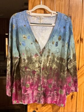Peter Nygård Pastel Multi-Color Knit Top